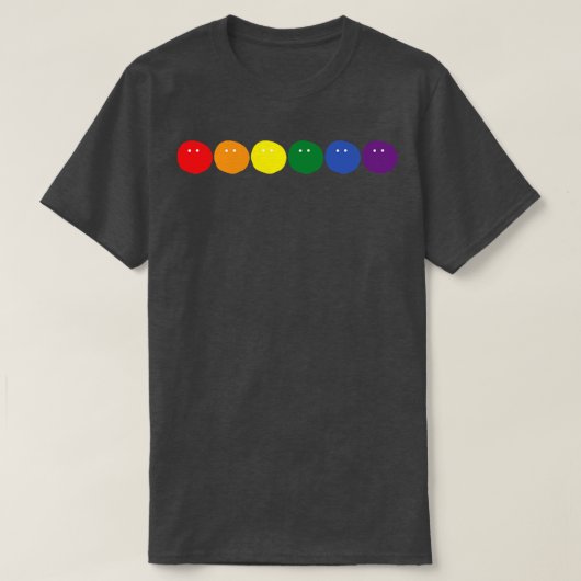 Mysterie Rainbow Pride T-shirt (Design voorkant)