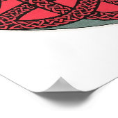 Mysterie Roos afdrukken Poster (Hoek)