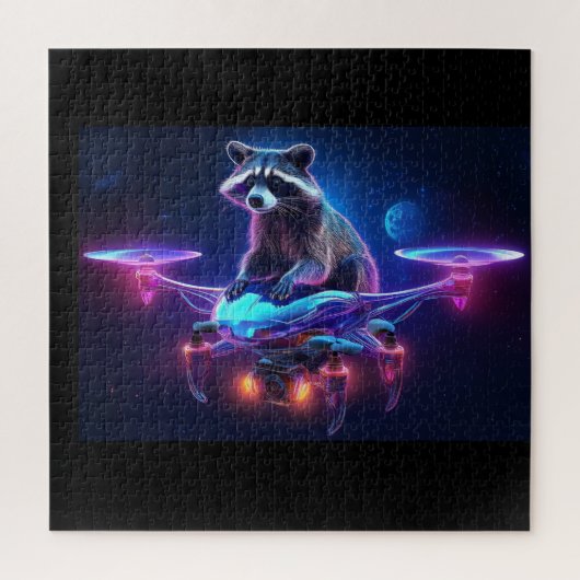 Mysterie van de drones opgelost legpuzzel (Verticaal)