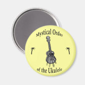 Mysterie van de Ukulele Magneet (Voorkant / Achterkant)