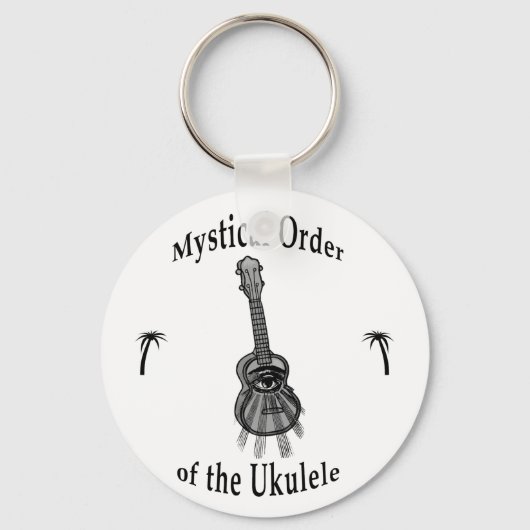 Mysterie van de Ukulele Sleutelhanger (Voorkant)