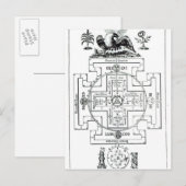 Mysterie van Solomon Briefkaart (Voorkant / Achterkant)