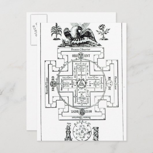 Mysterie van Solomon Briefkaart (Voorkant / Achterkant)