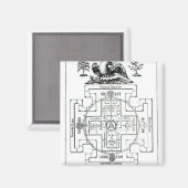 Mysterie van Solomon Magneet (Voorkant / Achterkant)