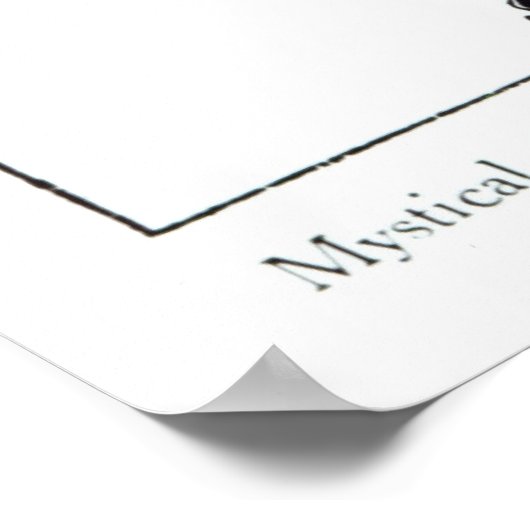 Mysterie van Solomon Poster (Hoek)