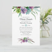 Mysterie virtuele Baby of Vrijgezellenfeest Kaart (Staand voorkant)