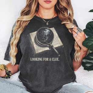 Mysterieboek & Griezelfabriek Vergrootglas T-shirt