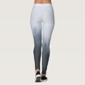 Mysteriel bos in de mist leggings (Achterkant)