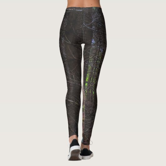 Mysteriel bronbos leggings (Achterkant)