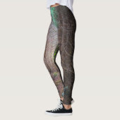 Mysteriel bronbos leggings (Links)