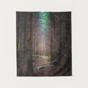 Mysteriel bronbos wandkleed