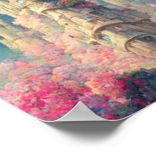 Mysteriel Castle 4 Fantasy Art Poster (Hoek)