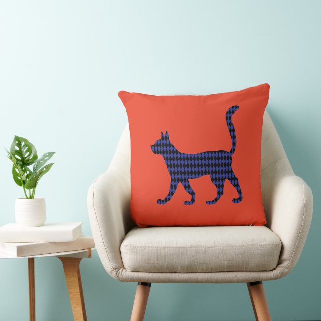 Mysteriel kat kussen (Stoel)
