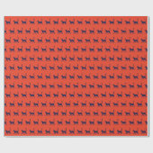 Mysteriel kattenpapier cadeaupapier (Vlak)