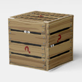 Mysteriel krat bedankdoosjes (Voorkant Zijde)