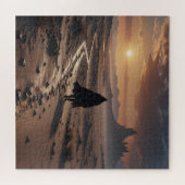 Mysteriel Man Legpuzzel (Horizontaal)