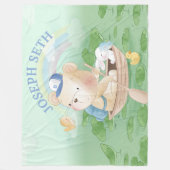 Mysteriel moeras + Beer Cub, Bunny and Birds Fleece Deken (Voorkant)