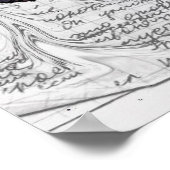 Mysteriel Zee Poster afdrukken (Hoek)