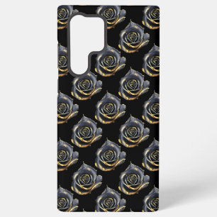 Mysteriel zwart roos samsung galaxy hoesje