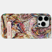Mysteriele Abstracte zwembroeken Case-Mate iPhone Case (Achterkant (horizontaal))