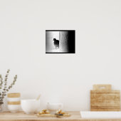Mysteriele duif poster (Keuken)