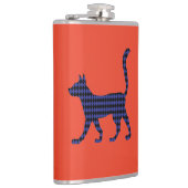 Mysteriele kat-kolf heupfles (Rechts)