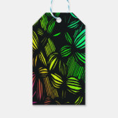 Mysteriele lijnen cadeaulabel (Achterkant)