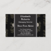 Mysteriele middeleeuwse ventilator visitekaartje (Voorkant)