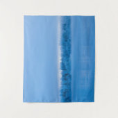 Mysteriele mist boven het sneeuwmeer Bohinj, Slove Wandkleed (Voorkant)