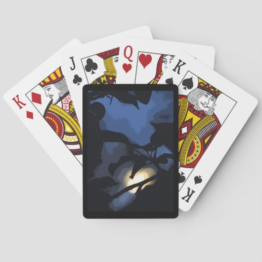 Mysteriele motorspeelkaarten pokerkaarten (Achterkant)