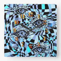 Mysteriele post Moderne Alle ogen Waterverf