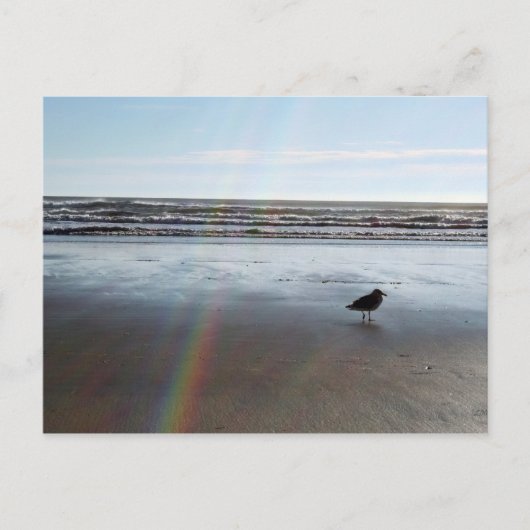 Mysteriele regenboog briefkaart (Voorkant)