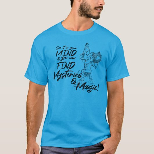 Mysteries en Magic - Light Theme T-shirt (Voorkant)