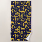 Mysteries of Egypt Strandlaken (Voorkant)