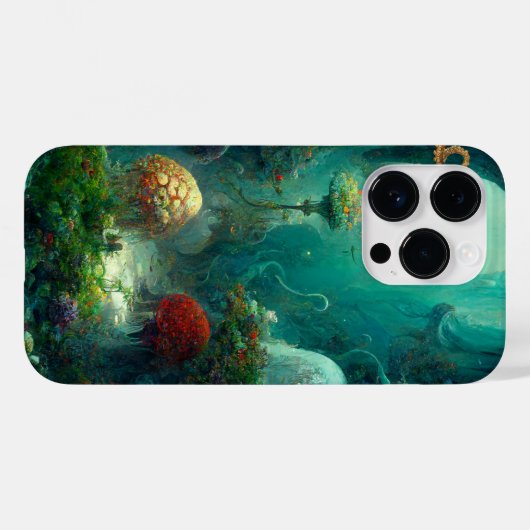 Mysteries op de oceaanbodem Case-Mate iPhone case (Achterkant (horizontaal))