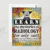 Mysteries van Briefkaart voor radiologie Funny Rad (Voorkant / Achterkant)