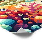 Mysteries van de diepten van de oceaan poster (Hoek)