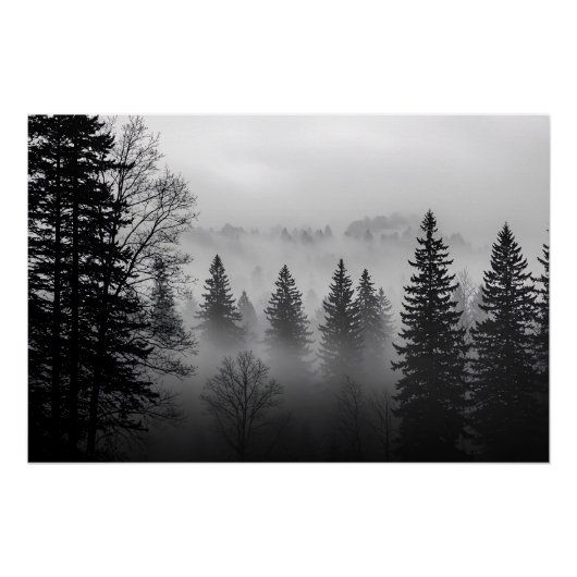 Mysteries van de mist perfect poster (Voorkant)