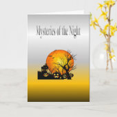 Mysteries van de nacht kaart (Gele Bloem)