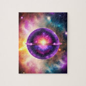 Mysteries van Galactische Infiniteit in de Buitenr Legpuzzel (Verticaal)