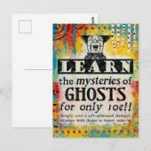Mysteries van geesten Briefkaart - Funny Vintage A (Voorkant / Achterkant)