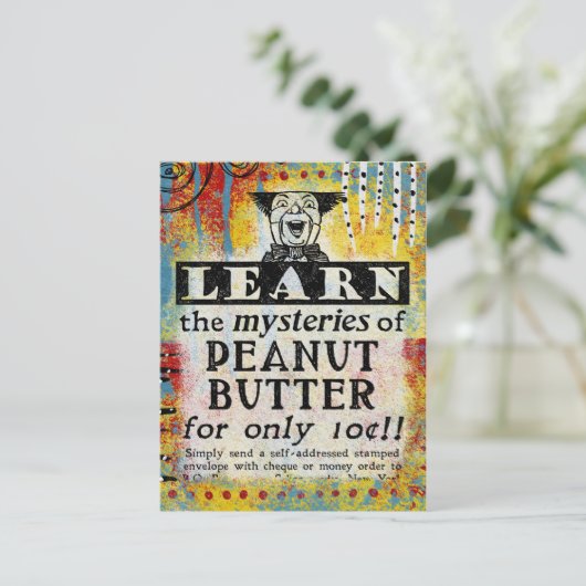 Mysteries van het Briefkaart van de pindakaas Funn (Staand voorkant)