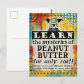 Mysteries van het Briefkaart van de pindakaas Funn (Voorkant / Achterkant)