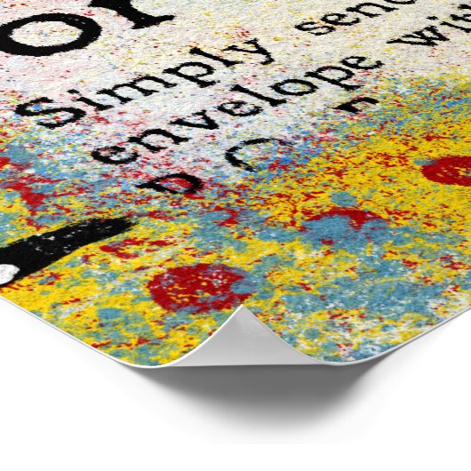 Mysteries van het Poster van de pindakaas - Funny  (Hoek)