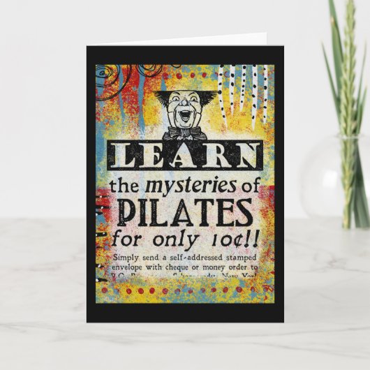 Mysteries van het Wenskaart van de piloten - Funny Kaart (Voorkant)