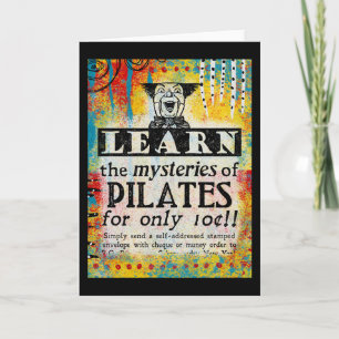 Mysteries van het Wenskaart van de piloten - Funny Kaart