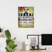 Mysteries van Radiologie - Funny Radioloog Poster (Thuiskantoor)