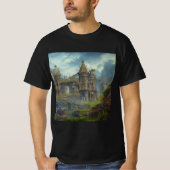 Mysteries voorbij de muren van het kasteel t-shirt (Voorkant)
