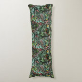 Mysterieus bos lichaamskussen (Voorkant Verticaal)