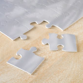 Mysterieus Man en bloemen Legpuzzel (Zijkant)